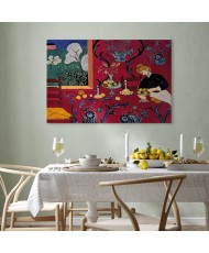 Paveikslas Henri Matisse - Harmonija raudonoje (Raudonasis kambarys)