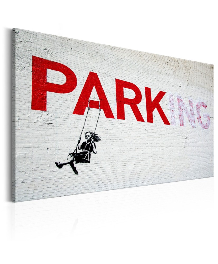 Paveikslas  Parking Girl Swing by Banksy