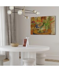 Paveikslas Henri Matisse - Moteris su gladiolėmis