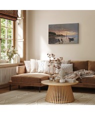 Paveikslas Claude Monet - Valties ištempimas į krantą, Honfleras