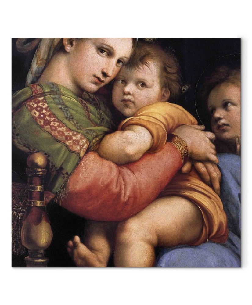 Paveikslas Rafael Santi - Madona kėdėje