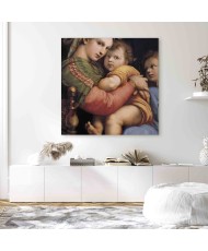 Paveikslas Rafael Santi - Madona kėdėje