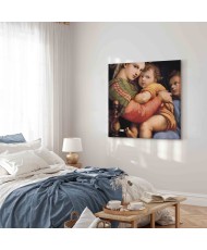 Paveikslas Rafael Santi - Madona kėdėje