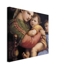 Paveikslas Rafael Santi - Madona kėdėje