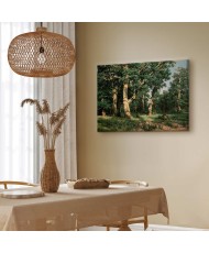 Paveikslas Ivan Shishkin - Ąžuolų miškas