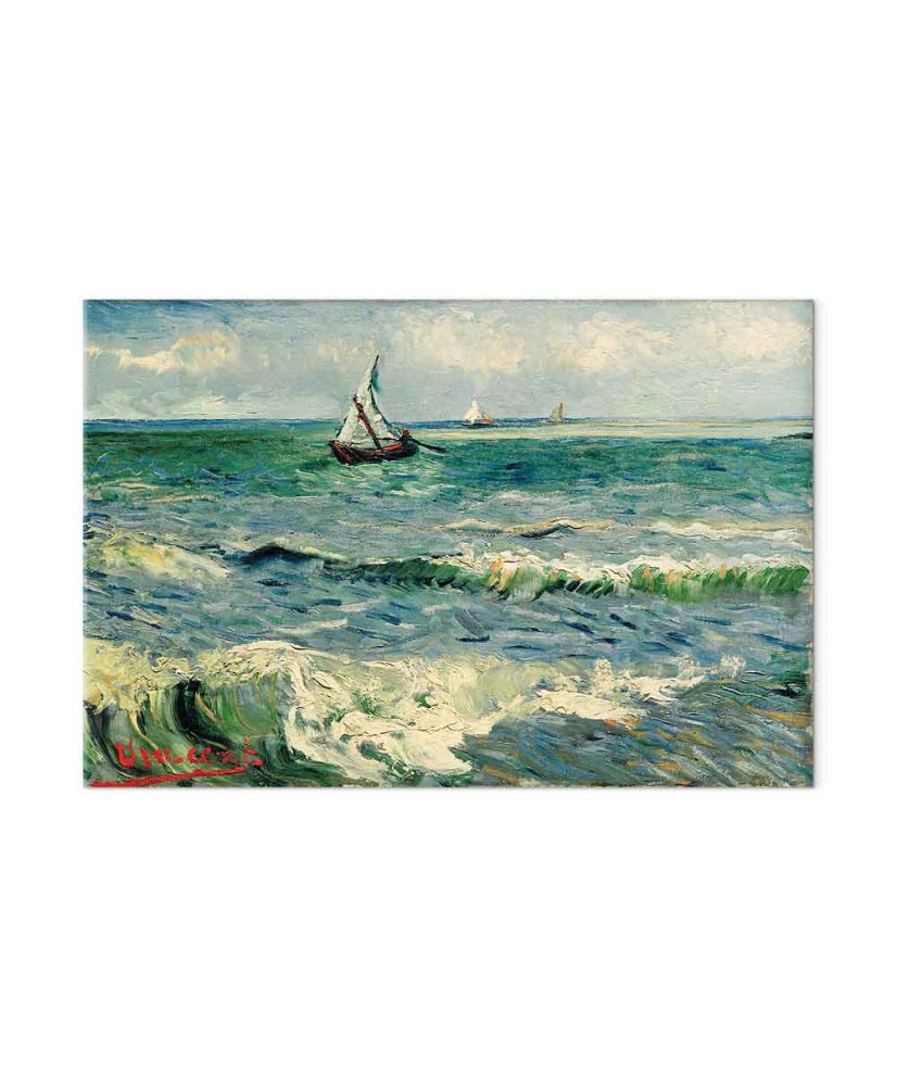 Paveikslas Vincent van Gogh - Jūros peizažas Sen Mari de la Mer
