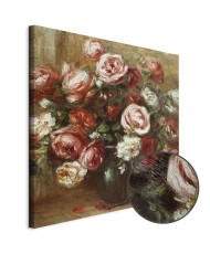 Paveikslas Pierre Auguste Renoir - Natiurmortas su rožėmis