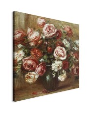 Paveikslas Pierre Auguste Renoir - Natiurmortas su rožėmis