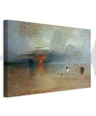 Paveikslas William Turner - Kalė pakrantė atoslūgio metu