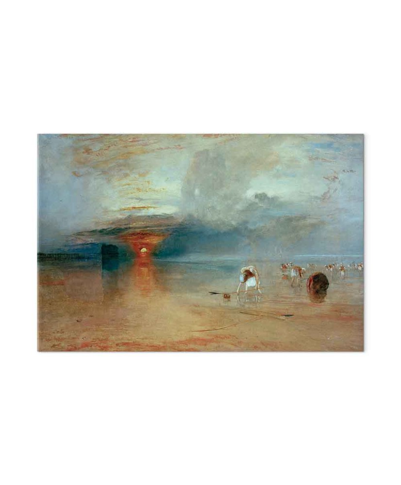 Paveikslas William Turner - Kalė pakrantė atoslūgio metu