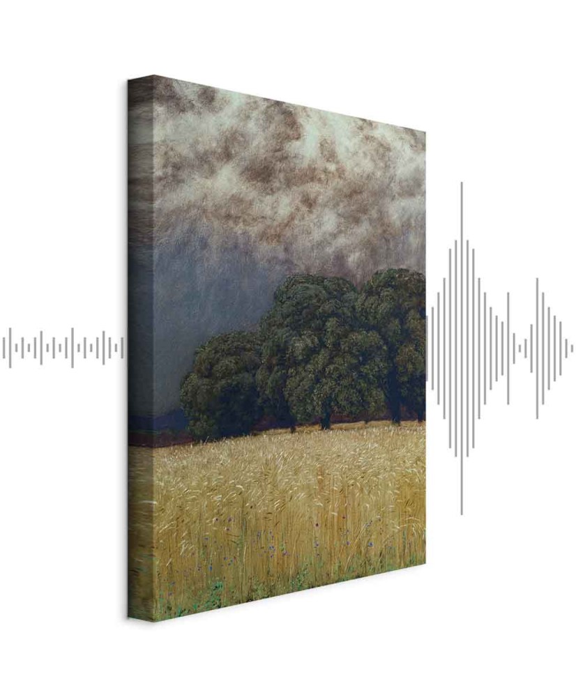 Paveikslas Hans Thoma - Ramybė prieš audrą