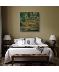 Paveikslas Claude Monet - Tiltas virš vandens lelijų tvenkinio