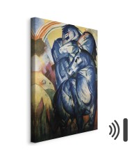 Paveikslas Franz Marc - Mėlynųjų arklių bokštas