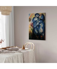 Paveikslas Franz Marc - Mėlynųjų arklių bokštas