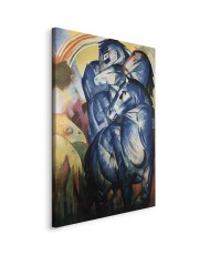 Paveikslas Franz Marc - Mėlynųjų arklių bokštas