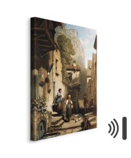 Paveikslas Carl Spitzweg - Palėpės kambarėlyje