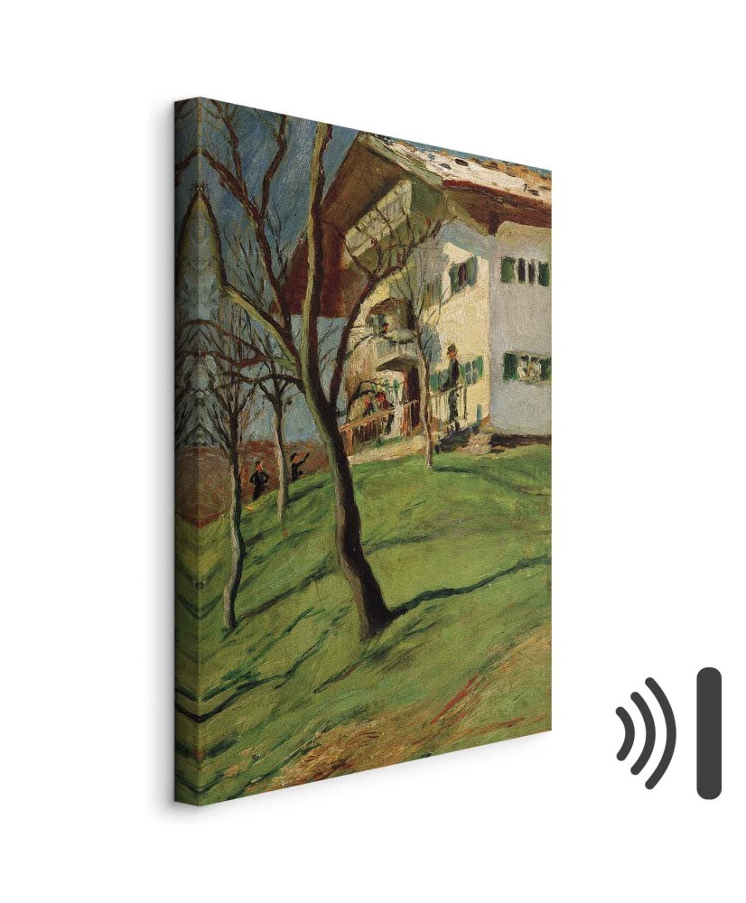 Paveikslas August Macke - Mūsų namelis Tegernsee