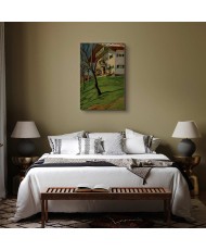 Paveikslas August Macke - Mūsų namelis Tegernsee