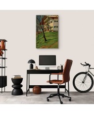 Paveikslas August Macke - Mūsų namelis Tegernsee