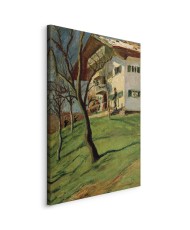 Paveikslas August Macke - Mūsų namelis Tegernsee