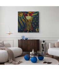 Paveikslas Dante Gabriel Rossetti - Dantės meilė