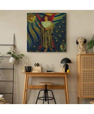 Paveikslas Dante Gabriel Rossetti - Dantės meilė