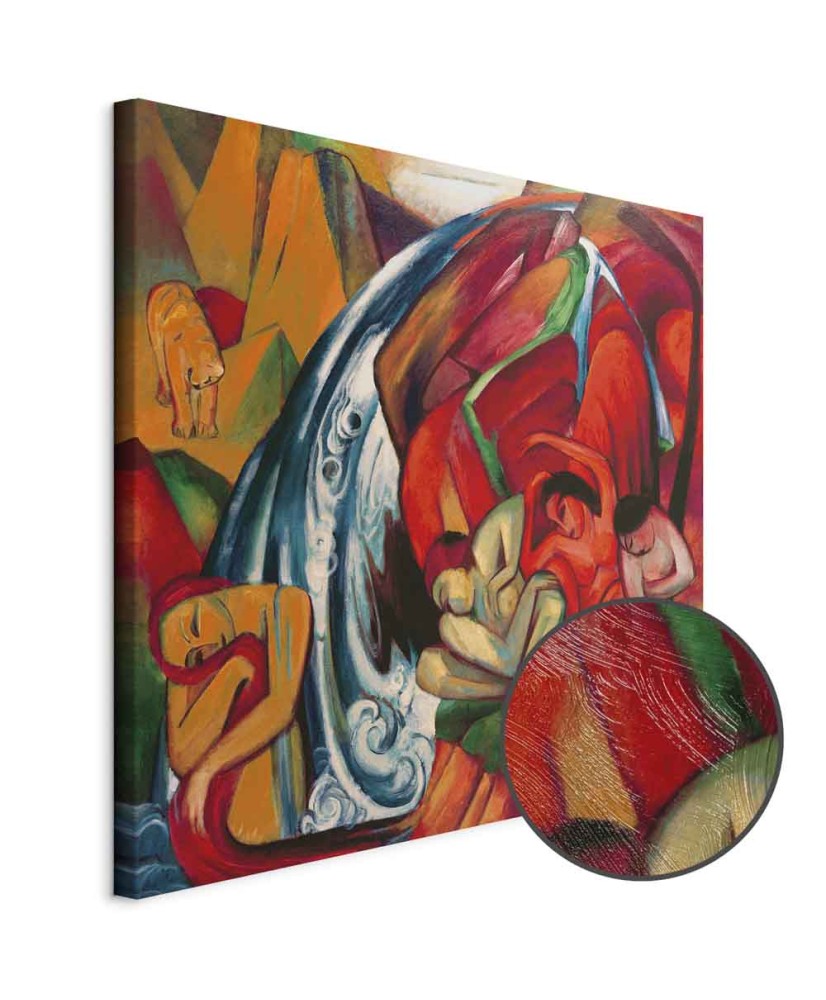 Paveikslas Franz Marc - Moterys prie krioklio