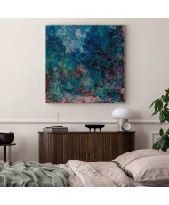 Paveikslas Claude Monet - Menininko namas, matomas iš rožių sodo