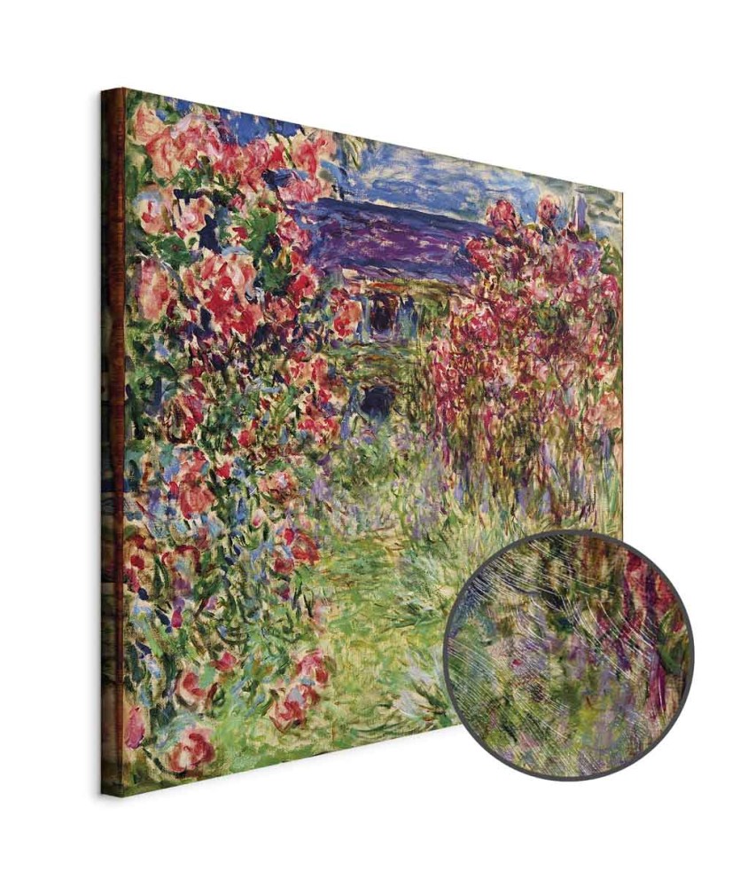Paveikslas Claude Monet - Namas rožėse