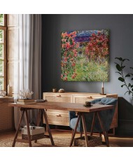 Paveikslas Claude Monet - Namas rožėse