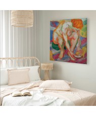 Paveikslas Franz Marc - Aktas su kate