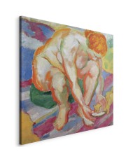 Paveikslas Franz Marc - Aktas su kate