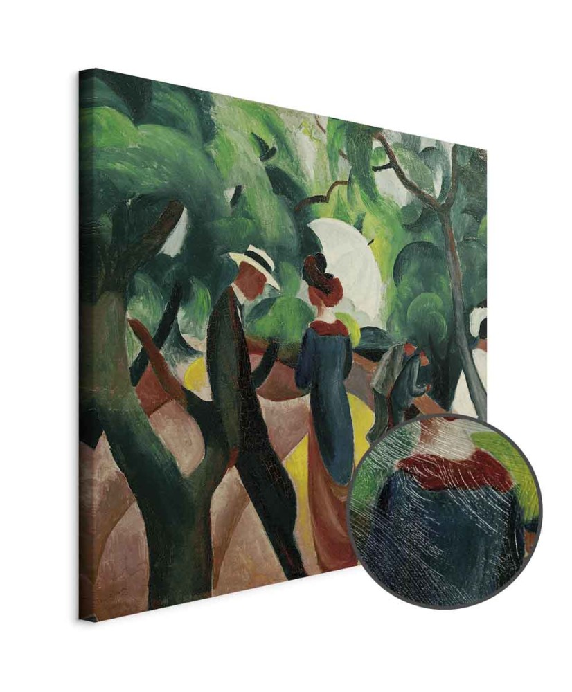 Paveikslas August Macke - Promenada