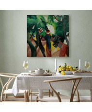 Paveikslas August Macke - Promenada