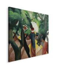 Paveikslas August Macke - Promenada