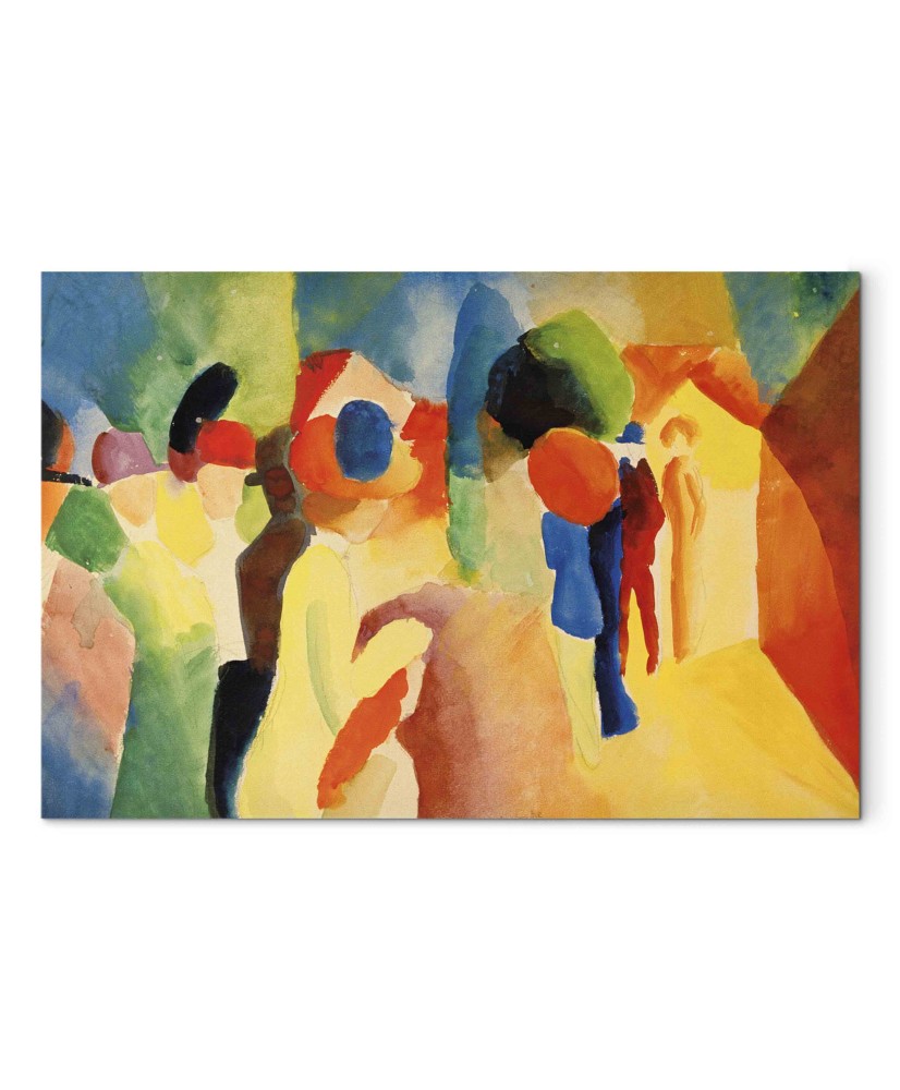 Paveikslas August Macke - Su geltonu švarku