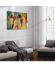 Paveikslas August Macke - Su geltonu švarku