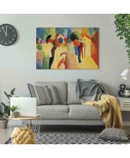 Paveikslas August Macke - Su geltonu švarku