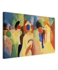 Paveikslas August Macke - Su geltonu švarku