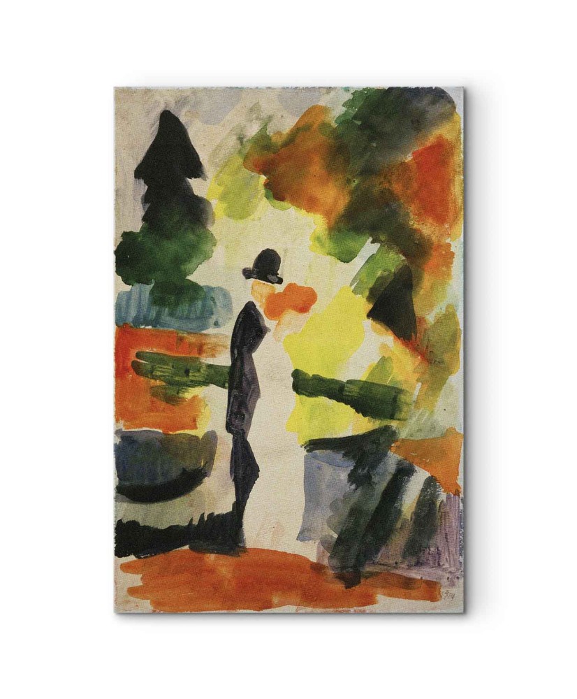 Paveikslas August Macke - Pora parke