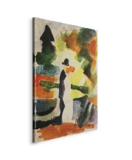 Paveikslas August Macke - Pora parke