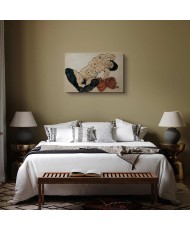 Paveikslas Egon Schiele - Gulintis aktas su geltonu rankšluosčiu