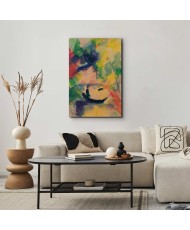 Paveikslas August Macke - Pora valtyje