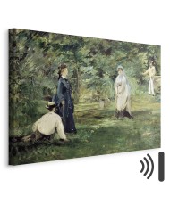 Paveikslas Edouard Manet - Kroketo vakarėlis Paryžiuje