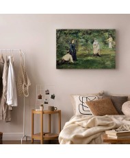 Paveikslas Edouard Manet - Kroketo vakarėlis Paryžiuje