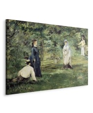 Paveikslas Edouard Manet - Kroketo vakarėlis Paryžiuje