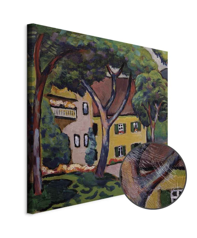 Paveikslas August Macke - Staudacherio namas Tegernsee