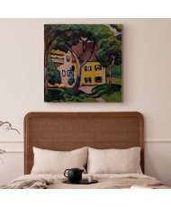 Paveikslas August Macke - Staudacherio namas Tegernsee