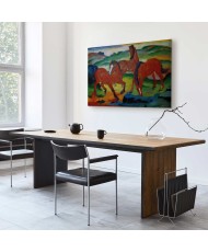 Paveikslas Franz Marc - Raudonieji arkliai