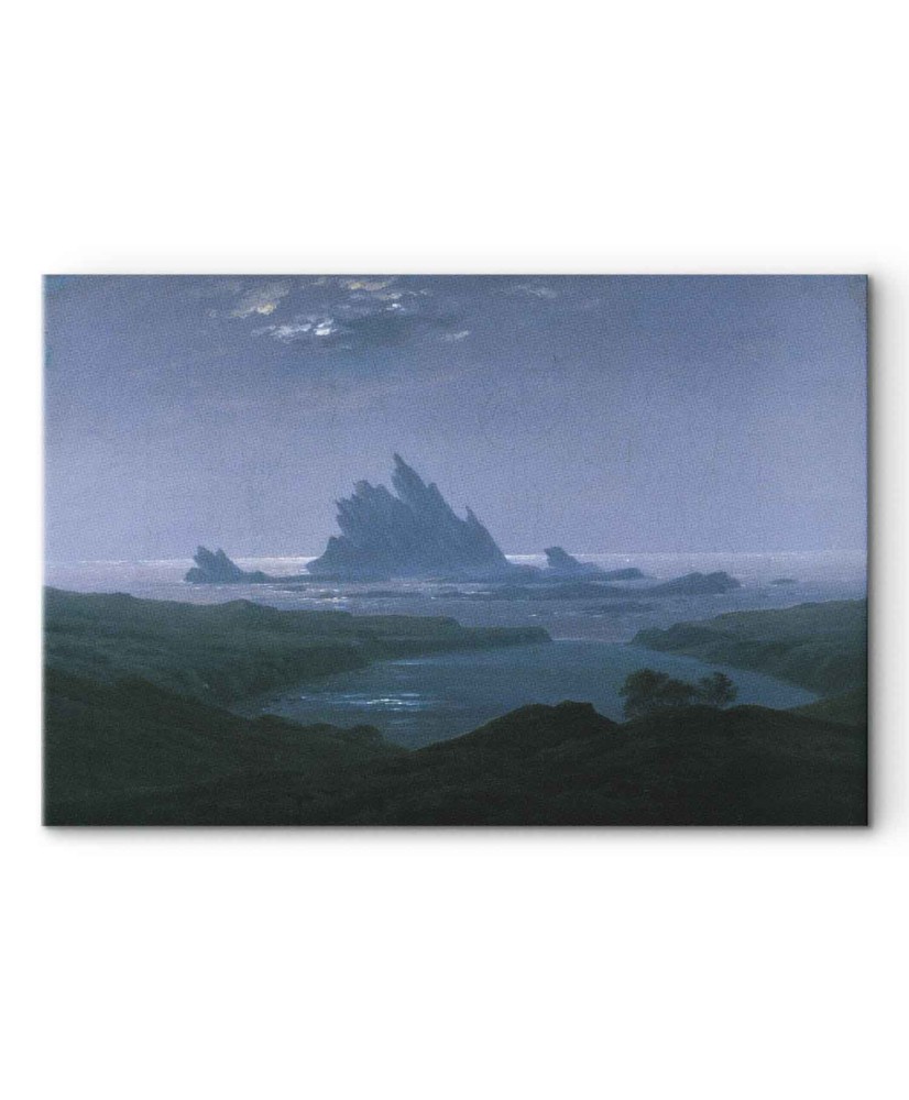 Paveikslas Caspar David Friedrich - Uolos prie jūros kranto